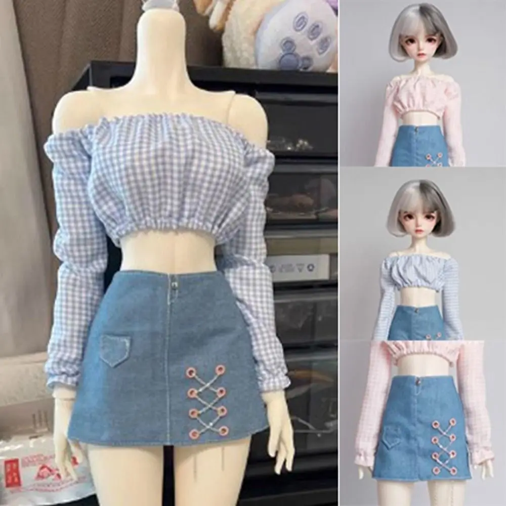 Fashion Denim Short Skirt Mini Cute Doll Shirt Clothes DIY Accessories with Chain for 1/4 1/6 BJD 30/45cm Dolls
Fashion Denim Short Skirt Mini Cute Doll Shirt Clothes DIY Accessories with Chain for 1/4 1/6 BJD 30/45cm Dolls