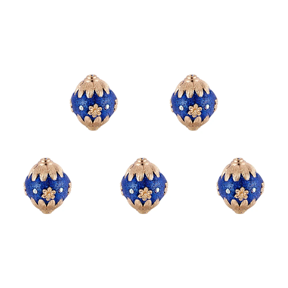 5pcs Indonesia Alloy Round Bead For DIY Jewelry Making Handmade bracelet necklace accessories 19~20x18~19mm, Hole: 2mm
5pcs Indonesia Alloy Round Bead For DIY Jewelry Making Handmade bracelet necklace accessories 19~20x18~19mm, Hole: 2mm