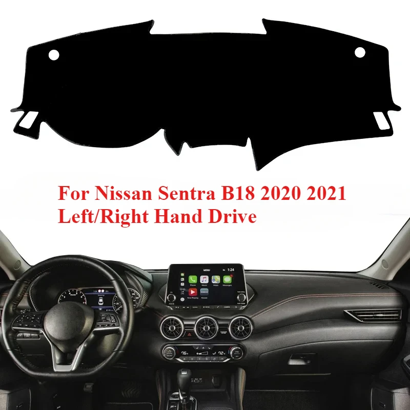 Для Nissan Sentra B18 2020 2021, аксессуары для салона автомобиля, защитная накладка на приборную панель, силиконовый нескользящий коврик, солнцезащитный козырек
Для Nissan Sentra B18 2020 2021, аксессуары для салона автомобиля, защитная накладка на приборную панель, силиконовый нескользящий коврик, солнцезащитный козырек