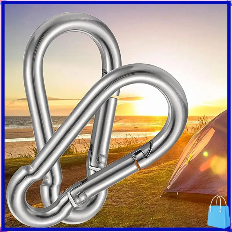 Customer Favorite 30PCS 4Inch Heavy Duty Spring Snap Hook Carabiner, Snap Spring Carabiner Clip For Swing Hammock Gym Outdoor
Customer Favorite 30PCS 4Inch Heavy Duty Spring Snap Hook Carabiner, Snap Spring Carabiner Clip For Swing Hammock Gym Outdoor