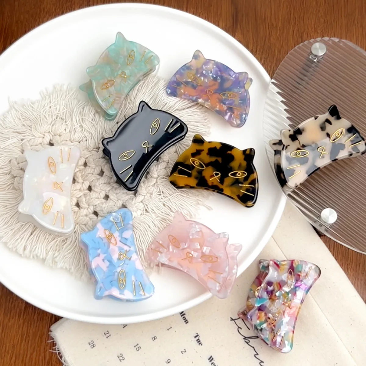 Cute Hair Pins Delicate Hair Clips Cats Hair Claws Colorful Hair Claws Advanced Claws Kids Accessories Accessories for Children
Cute Hair Pins Delicate Hair Clips Cats Hair Claws Colorful Hair Claws Advanced Claws Kids Accessories Accessories for Children