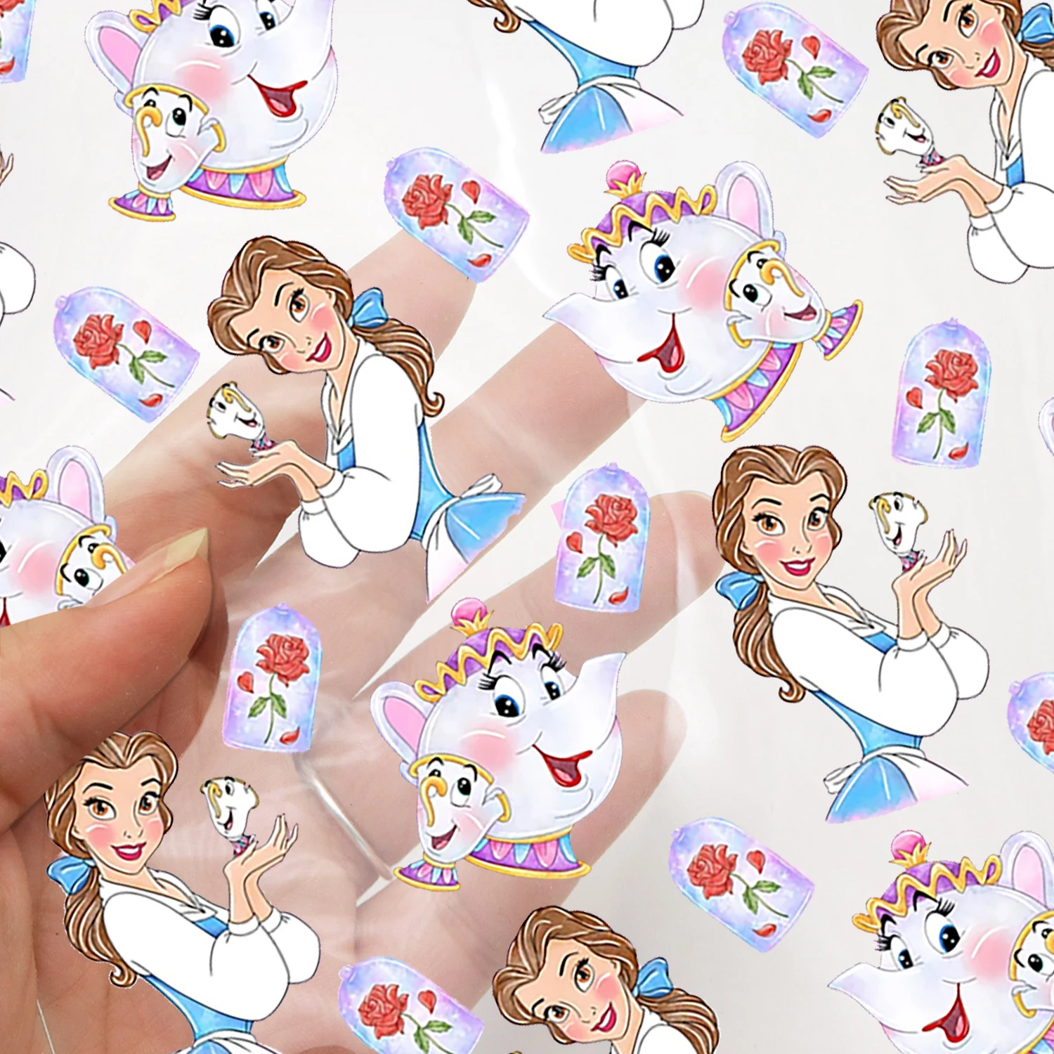 Waterproof Transparent Faux Leather Sheet UV-Printed Disney Princess Designs PVC Vinyl For DIY Crafts Bows Earrings Bags Crafts
Waterproof Transparent Faux Leather Sheet UV-Printed Disney Princess Designs PVC Vinyl For DIY Crafts Bows Earrings Bags Crafts
