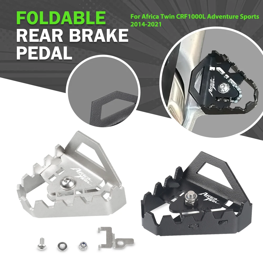 For Honda Africa Twin CRF1000L Adventure Sports 2014-2019 Foot Brake Lever Pedal Enlarge Extension Rear Brake Peg Pad Extender
For Honda Africa Twin CRF1000L Adventure Sports 2014-2019 Foot Brake Lever Pedal Enlarge Extension Rear Brake Peg Pad Extender