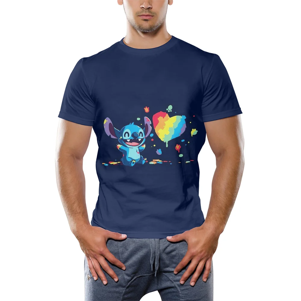 Disney Anime Cute Crew Neck Stitch High Quality 3D T Shirt Top Men Loose Hip Hop T Shirt Cartoon Summer 2021 New T Shirts
Disney Anime Cute Crew Neck Stitch High Quality 3D T Shirt Top Men Loose Hip Hop T Shirt Cartoon Summer 2021 New T Shirts