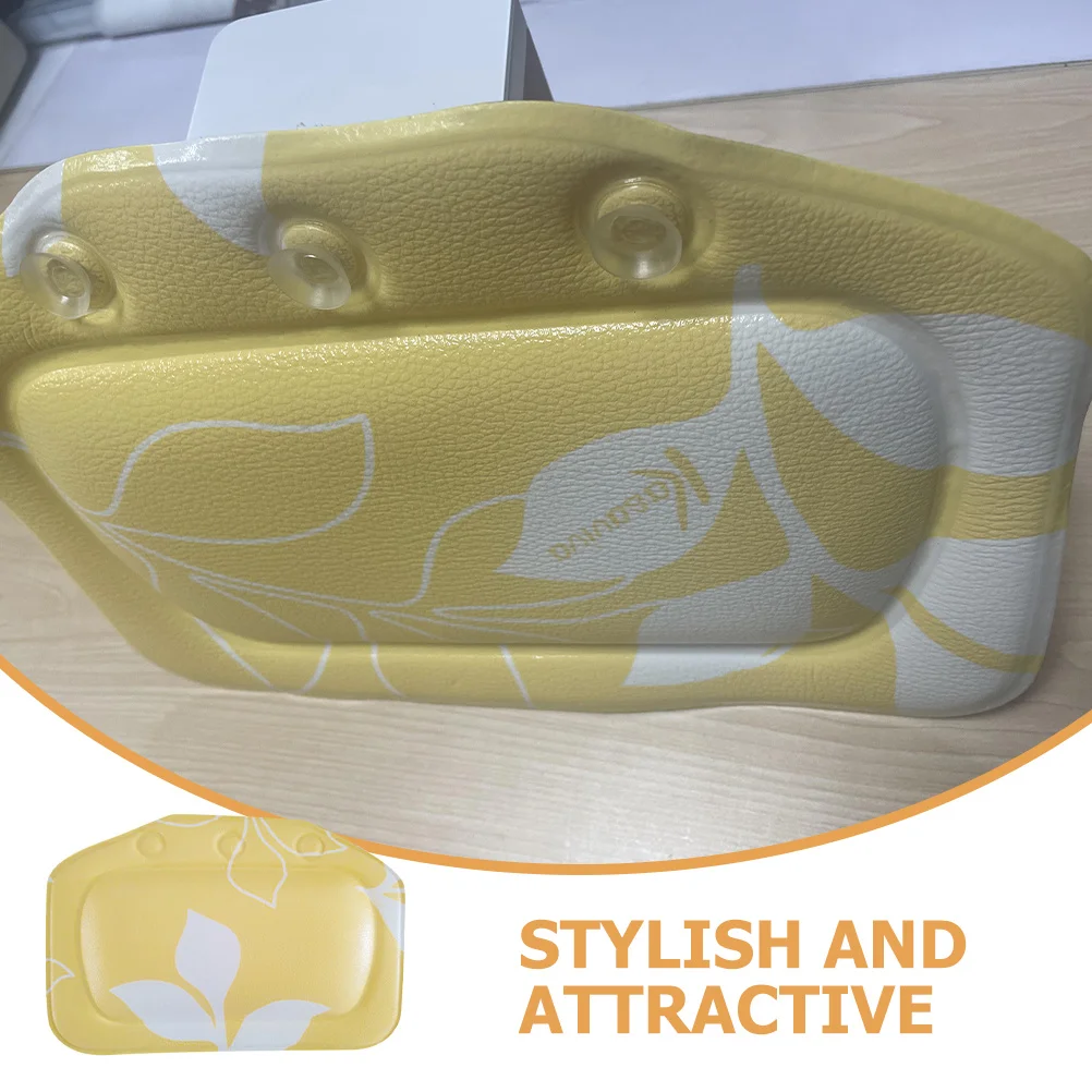 Premium Bathtub Pillow with Extra Suction Cups Sturdy PVC Bath Head Pillow for Tubs Easy Clean Removable Cover
Premium Bathtub Pillow with Extra Suction Cups Sturdy PVC Bath Head Pillow for Tubs Easy Clean Removable Cover