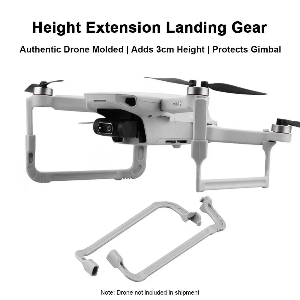 Height Extension Landing Gear for DJI Mini 2/Mini SE/Mavic 35mm Raise Landing Skid Shockproof Stand Handheld Bracket Accessories
Height Extension Landing Gear for DJI Mini 2/Mini SE/Mavic 35mm Raise Landing Skid Shockproof Stand Handheld Bracket Accessories