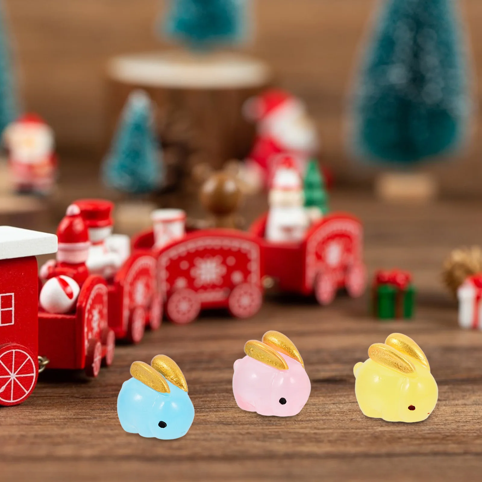 9pcs Glow In The Decor Resin Mini Bunny Figurines For Garden Outdoor Yard Lawn Ornaments Micro Landscape Sculptures
9pcs Glow In The Decor Resin Mini Bunny Figurines For Garden Outdoor Yard Lawn Ornaments Micro Landscape Sculptures