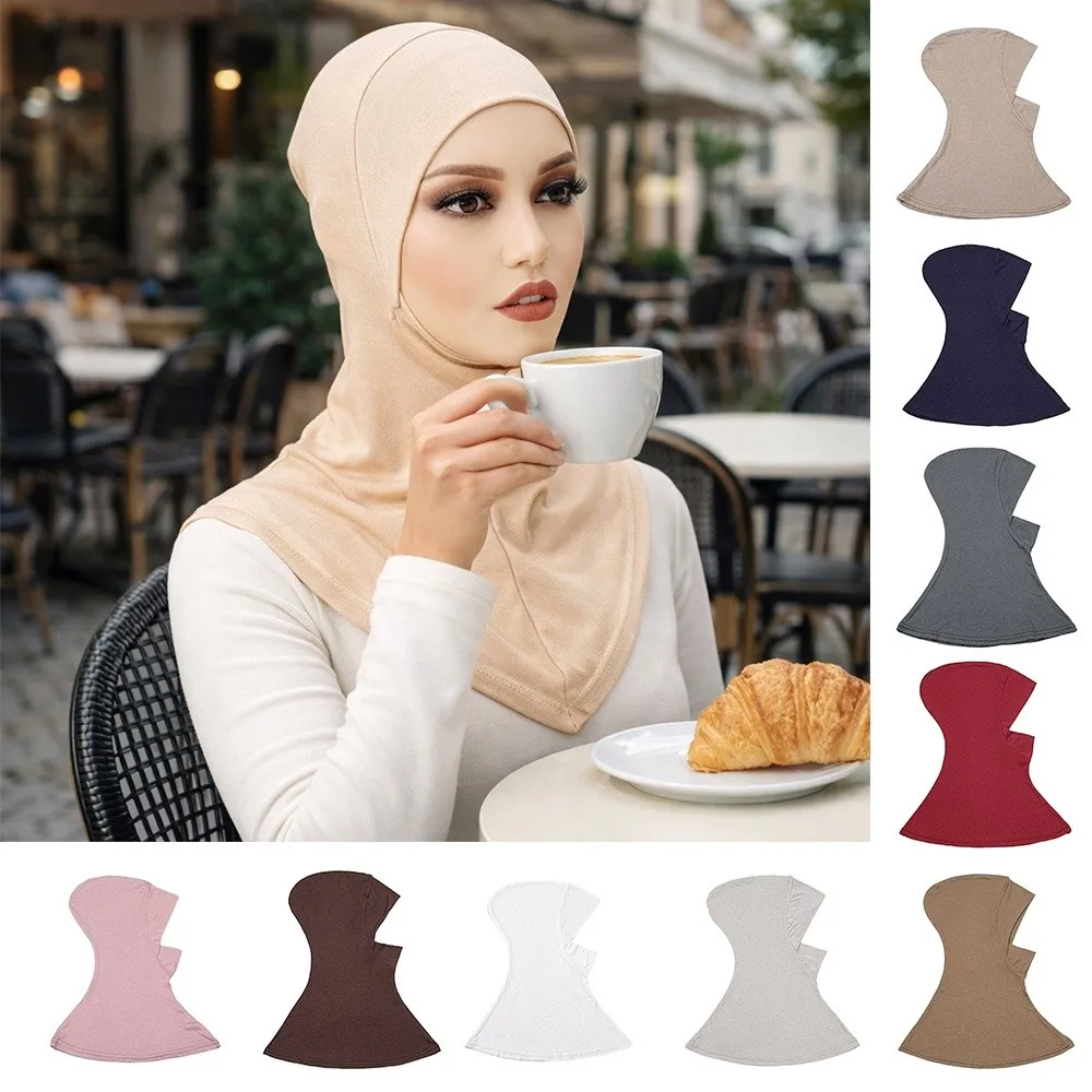 Comfortable Full Coverage Hijab Caps Cotton Soft Islamic Bottoming Hat Elastic Breathable Underscarf Hair Loss
Comfortable Full Coverage Hijab Caps Cotton Soft Islamic Bottoming Hat Elastic Breathable Underscarf Hair Loss
