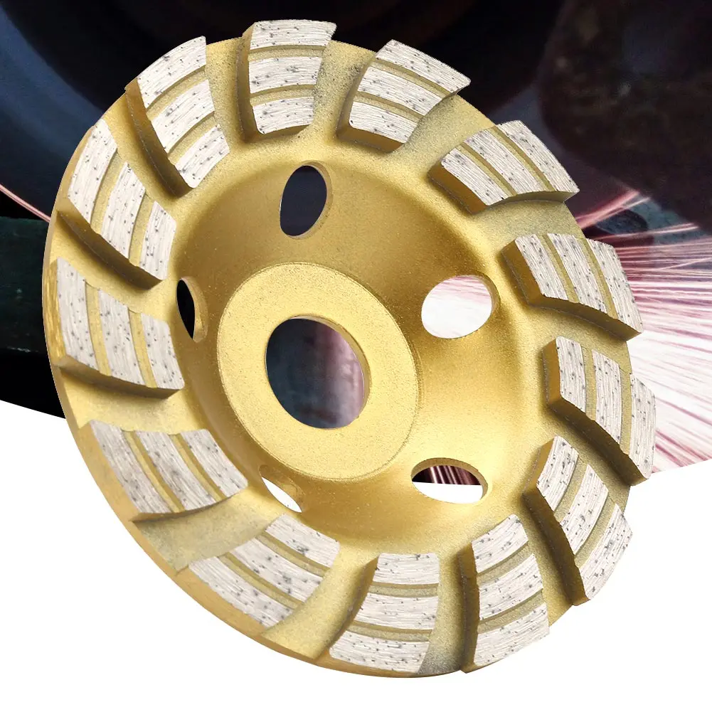ZK30 125*22.2mm Diamond Segment Grinding Wheel Cup Cutting Disc for Concrete Marble Granite
ZK30 125*22.2mm Diamond Segment Grinding Wheel Cup Cutting Disc for Concrete Marble Granite