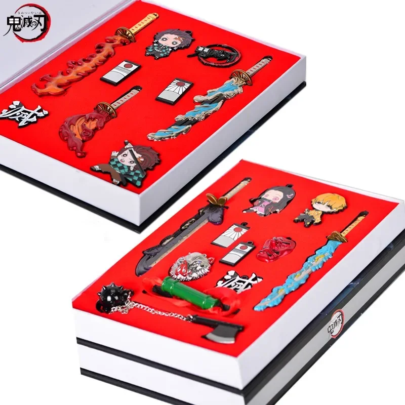 Demon Slayer Anime Peripheral Necklace Keychain Nezuko Tanjirou Zenitsu Weapon Model Gift Box Christmas Cartoon Birthday Gifts
Demon Slayer Anime Peripheral Necklace Keychain Nezuko Tanjirou Zenitsu Weapon Model Gift Box Christmas Cartoon Birthday Gifts