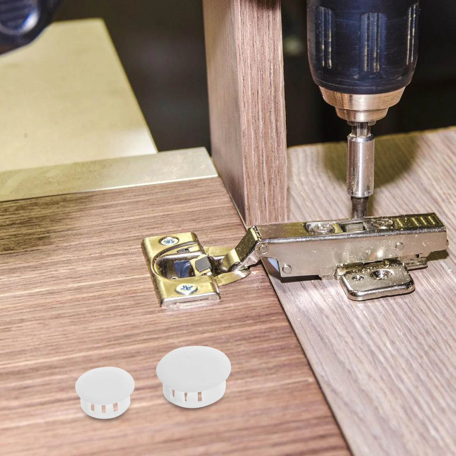 350Pcs Round Plastic Hole Plugs Easy Installation Screw Hole Covers Decorative Caps for Furniture Home Office Use
350Pcs Round Plastic Hole Plugs Easy Installation Screw Hole Covers Decorative Caps for Furniture Home Office Use