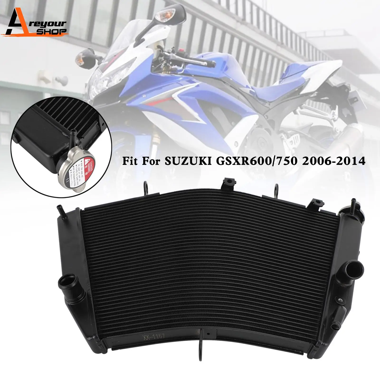 Areyourshop Radiator Cooler Cooling For Suzuki GSXR 600 750 GSX-R600 GSX-R750 2006-2014 Motorcycle Accessories Wire
Areyourshop Radiator Cooler Cooling For Suzuki GSXR 600 750 GSX-R600 GSX-R750 2006-2014 Motorcycle Accessories Wire