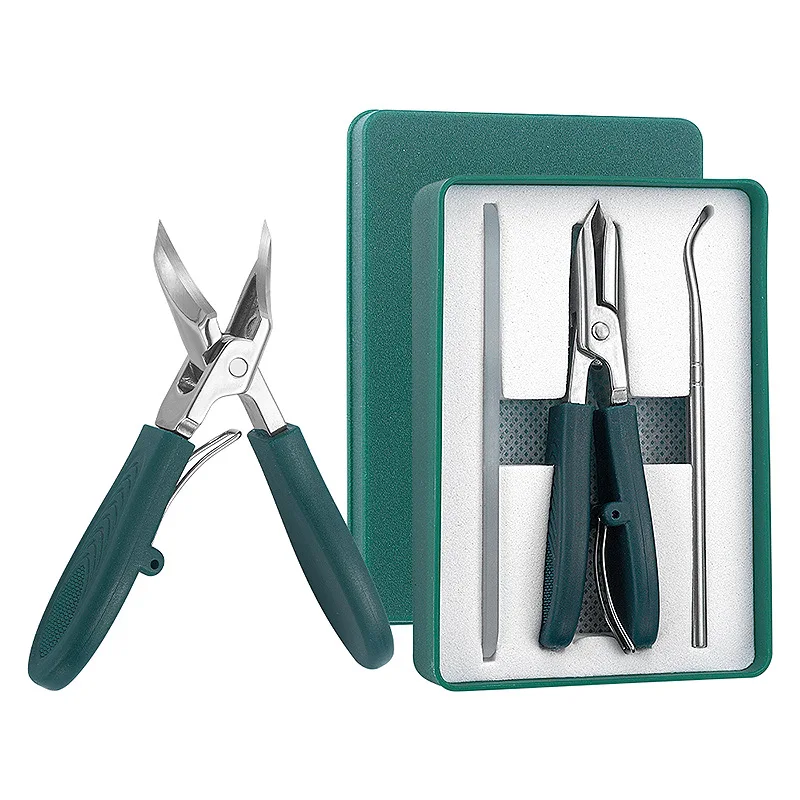 Professional Ingrown Toenail Clipper Stainless Steel Curved Nail Cutter Clipper Catcher for Ingrown Thick Nails Home Salon Use 
Professional Ingrown Toenail Clipper Stainless Steel Curved Nail Cutter Clipper Catcher for Ingrown Thick Nails Home Salon Use