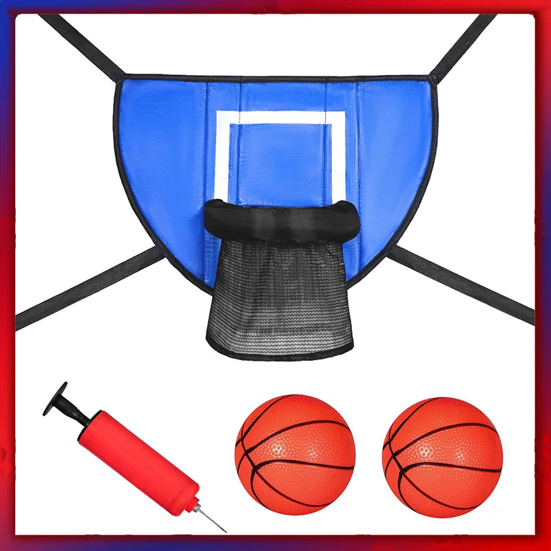Trampoline Basketball Hoop with Pump Basketball Balls Trampoline Mini Hoop Basketball Easy To Assemble Trampoline Accessories
Trampoline Basketball Hoop with Pump Basketball Balls Trampoline Mini Hoop Basketball Easy To Assemble Trampoline Accessories
