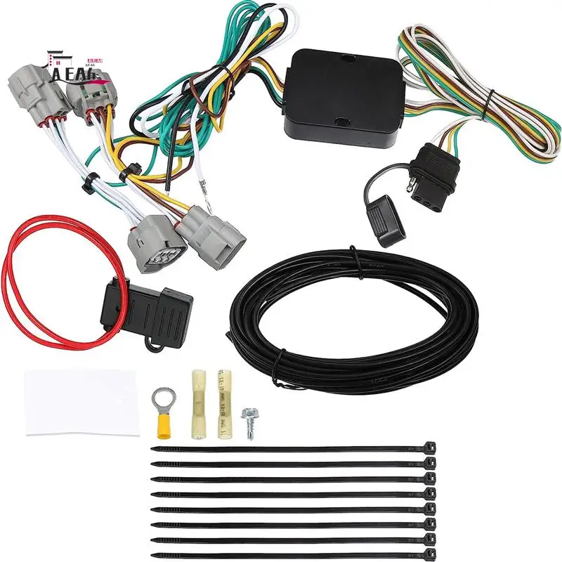 AEA6-4 Way Trailer Wiring Harness Connector Plug 56208 118605 Replacement Parts Accessories For Jeep Cherokee 2014-2018
AEA6-4 Way Trailer Wiring Harness Connector Plug 56208 118605 Replacement Parts Accessories For Jeep Cherokee 2014-2018