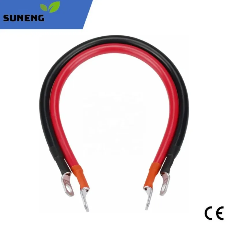 PVC Battery Cable With Copper lug 16mm2 5/6 awg 50CM100CM For Power Inverter customized Battery Cable Panel Copper Wire
PVC Battery Cable With Copper lug 16mm2 5/6 awg 50CM100CM For Power Inverter customized Battery Cable Panel Copper Wire