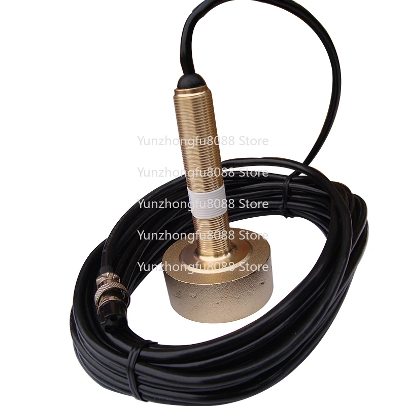 Marine Medium Three-hole Transducer, Bathymetry, Fish Exploration Instrument, Probe, Fish Exploration Color Probe
Marine Medium Three-hole Transducer, Bathymetry, Fish Exploration Instrument, Probe, Fish Exploration Color Probe