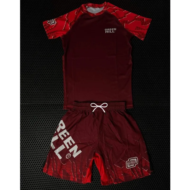 Brand New 2026 Combat Suit: Stylish Printed Quick-Drying T-Shirt + Breathable Shorts - Men's and Women's Muay Thai Training Set
Brand New 2026 Combat Suit: Stylish Printed Quick-Drying T-Shirt + Breathable Shorts - Men's and Women's Muay Thai Training Set