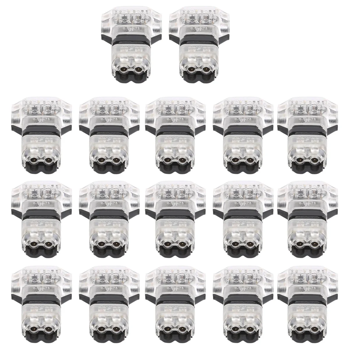 48 Pcs Wire Connectors Low Voltage T Tap Wire Connectors 2 Pin 2 Way Automotive Wire Connectors Compact Splice Connector
48 Pcs Wire Connectors Low Voltage T Tap Wire Connectors 2 Pin 2 Way Automotive Wire Connectors Compact Splice Connector
