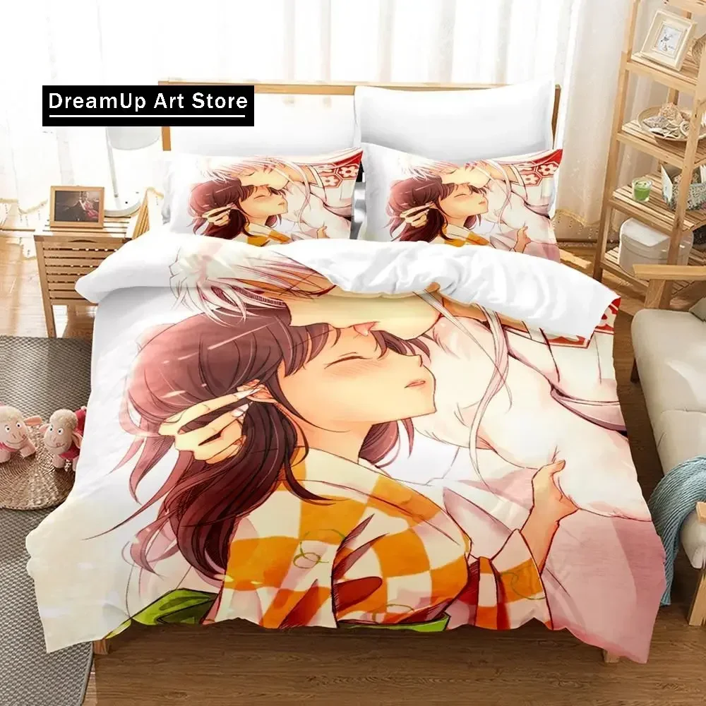 Новая мода Inuyasha Комплект постельного белья Single Twin Full Queen King Size Комплект постельного белья для взрослых и детей Спальня 3D Аниме простыни и наволочки
Новая мода Inuyasha Комплект постельного белья Single Twin Full Queen King Size Комплект постельного белья для взрослых и детей Спальня 3D Аниме простыни и наволочки