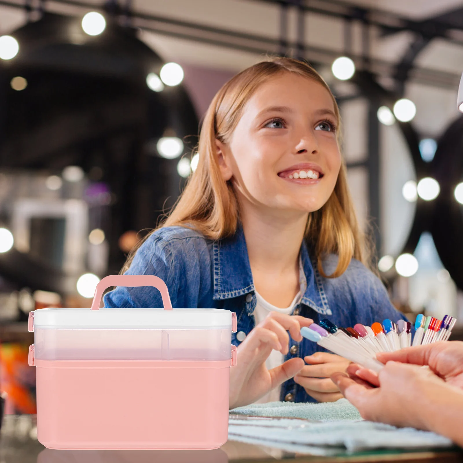 Практичная коробка для хранения лака для ногтей, высококачественный портативный органайзер из полипропилена для дома и салона, коробка для хранения лака для ногтей
Практичная коробка для хранения лака для ногтей, высококачественный портативный органайзер из полипропилена для дома и салона, коробка для хранения лака для ногтей