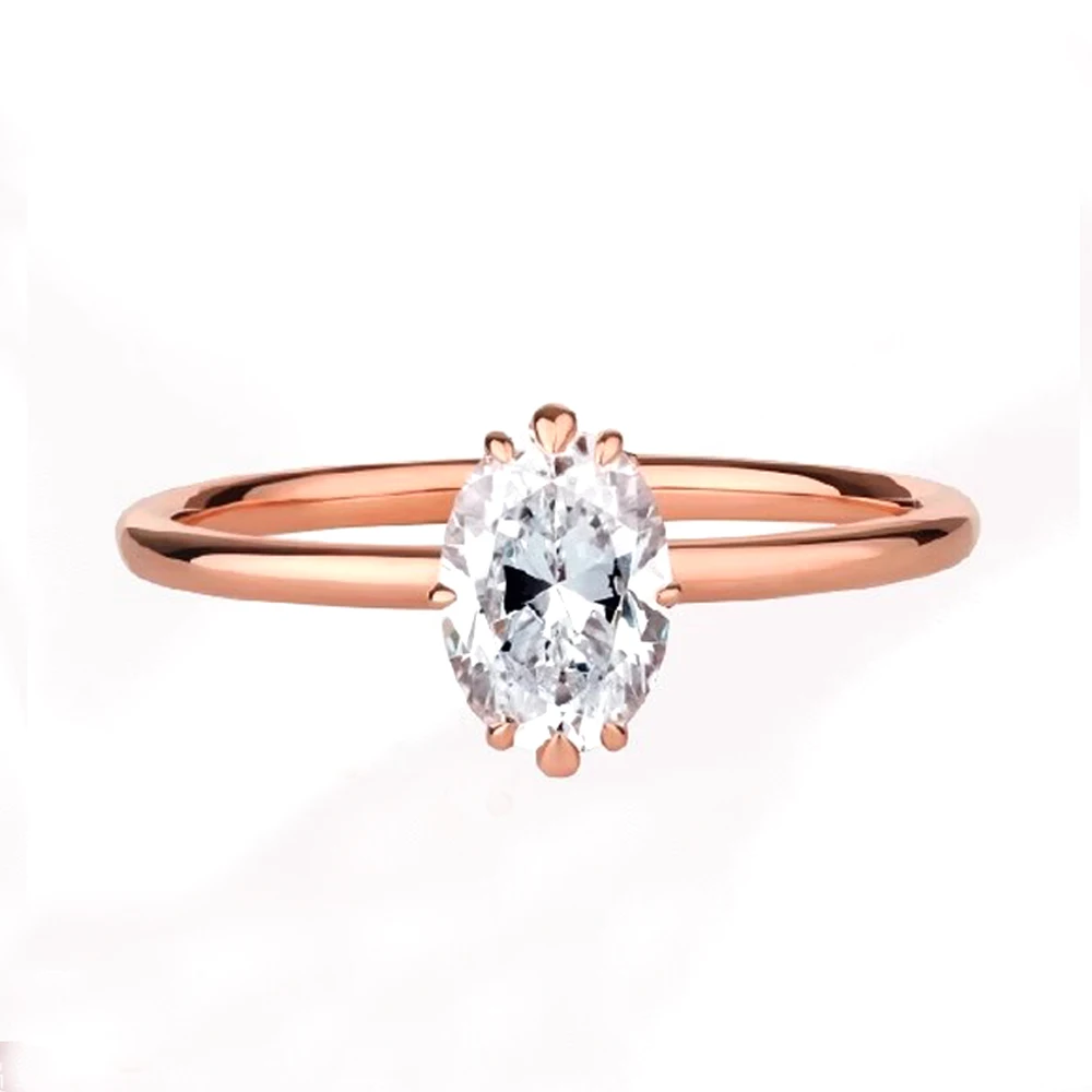 yu온 new women Lab Diamond ring Bred True Diamond Gift Голубиное яйцо Розовое золото женское кольцо 18K хорошо
yu온 new women Lab Diamond ring Bred True Diamond Gift Голубиное яйцо Розовое золото женское кольцо 18K хорошо