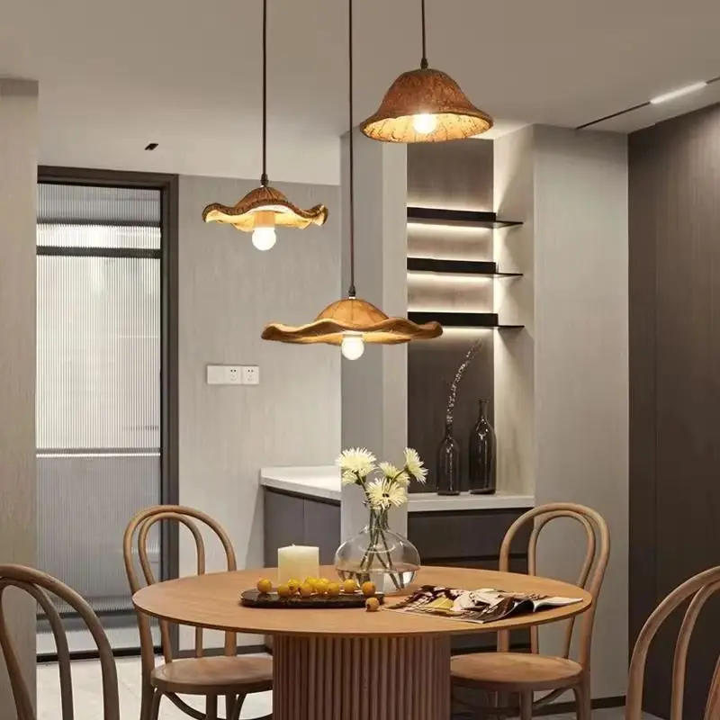 Wabi Sabi Japanese Retro Led Pendant Light Lotus Leaf Restaurant Creative Homestay Zen Tea Room Living Room Bar Decorative Light
Wabi Sabi Japanese Retro Led Pendant Light Lotus Leaf Restaurant Creative Homestay Zen Tea Room Living Room Bar Decorative Light
