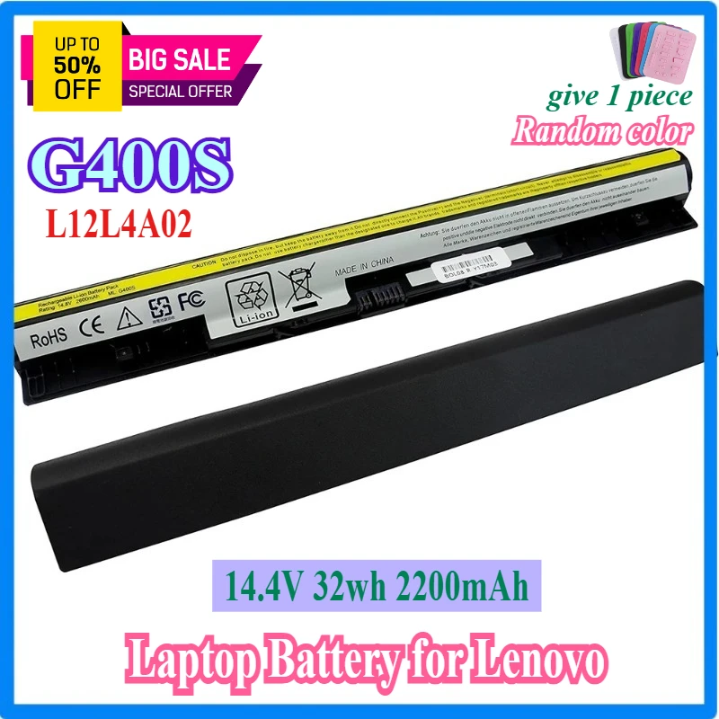 L12L4E01 G400S Laptop Battery for Lenovo G50 G50-30 G50-45 G50-70 G50-80 S410P G500s Z710 L12S4E01 Z70-70 Z70-80 Z50 Z710 Z50-75
L12L4E01 G400S Laptop Battery for Lenovo G50 G50-30 G50-45 G50-70 G50-80 S410P G500s Z710 L12S4E01 Z70-70 Z70-80 Z50 Z710 Z50-75