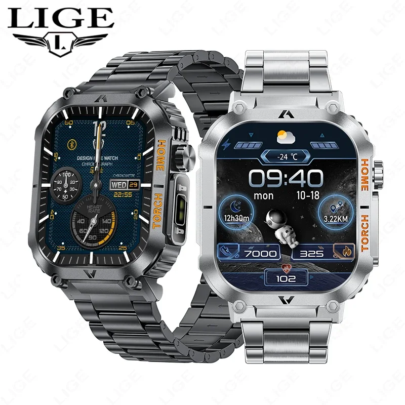 2.02 inch HD Screen Smart Watch With Led Lighting 3ATM Waterproof Outdoor Sports Health Monitor Smartwatch For Android IOS 2026
2.02 inch HD Screen Smart Watch With Led Lighting 3ATM Waterproof Outdoor Sports Health Monitor Smartwatch For Android IOS 2026
