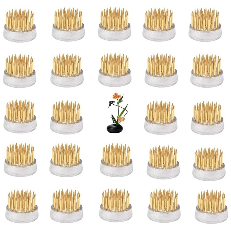 Flower Frogs Set For Arrangements Holder Flower Frog Brass Pin Frog Kit For Classroom Teaching, Home, Office (0.9 Inch 24 Pcs)
Flower Frogs Set For Arrangements Holder Flower Frog Brass Pin Frog Kit For Classroom Teaching, Home, Office (0.9 Inch 24 Pcs)