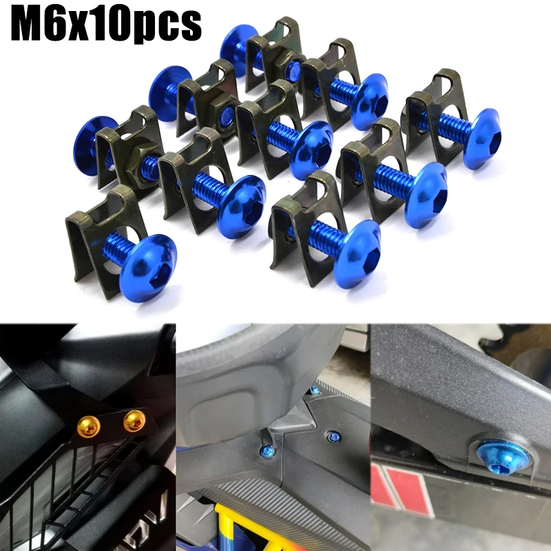 6 мм CNC Обтекатели болты Spire скоростные крепежные зажимы винтовая пружинная гайка Универсальные Металлические гайки и болты аксессуары для мотоциклов
6 мм CNC Обтекатели болты Spire скоростные крепежные зажимы винтовая пружинная гайка Универсальные Металлические гайки и болты аксессуары для мотоциклов