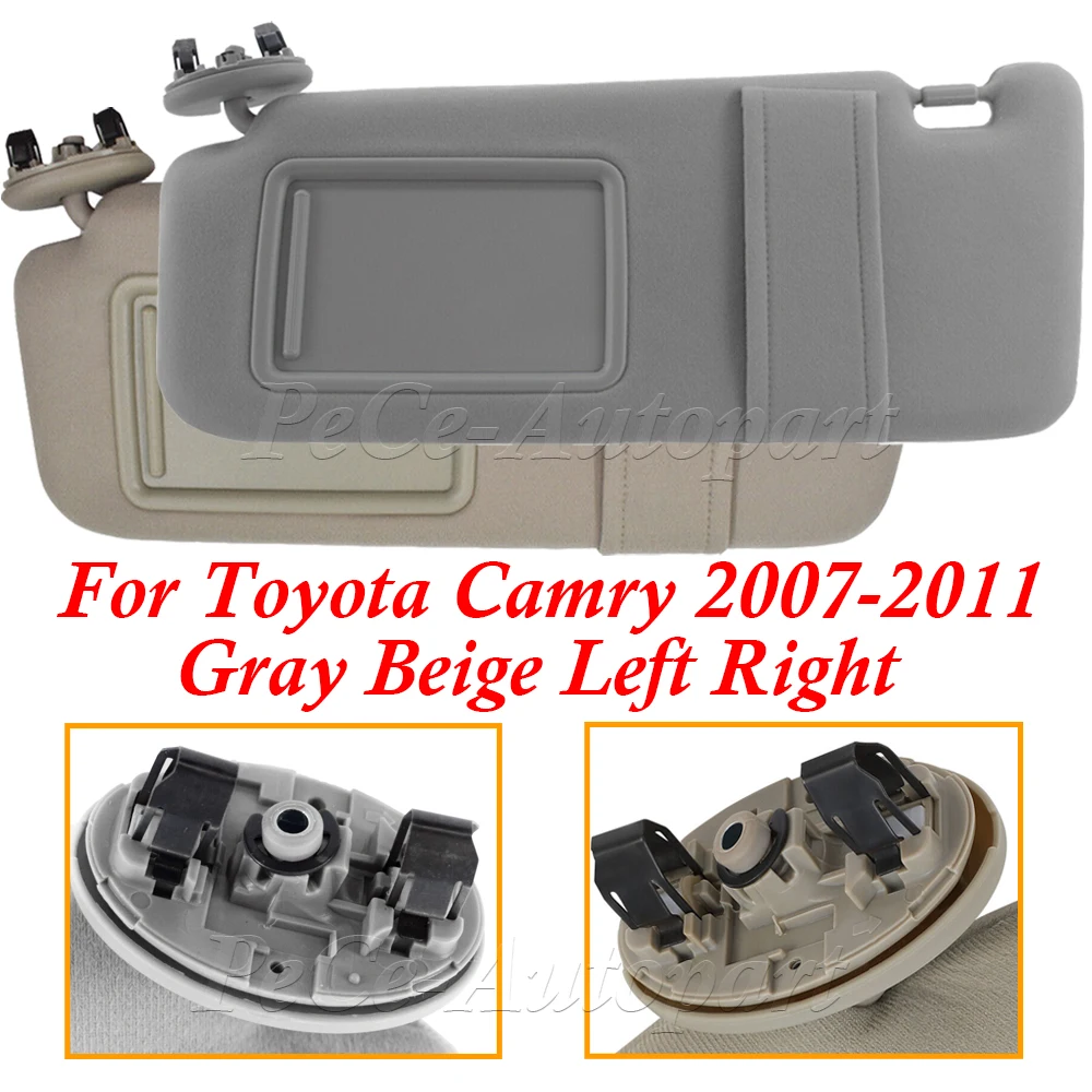 74310-06750-E0 74320-06780-B0 Sun Visor Without Light Grey Beige for Toyota Camry 2007 2008 2009 2010 2011 Driver Passenge Side
74310-06750-E0 74320-06780-B0 Sun Visor Without Light Grey Beige for Toyota Camry 2007 2008 2009 2010 2011 Driver Passenge Side