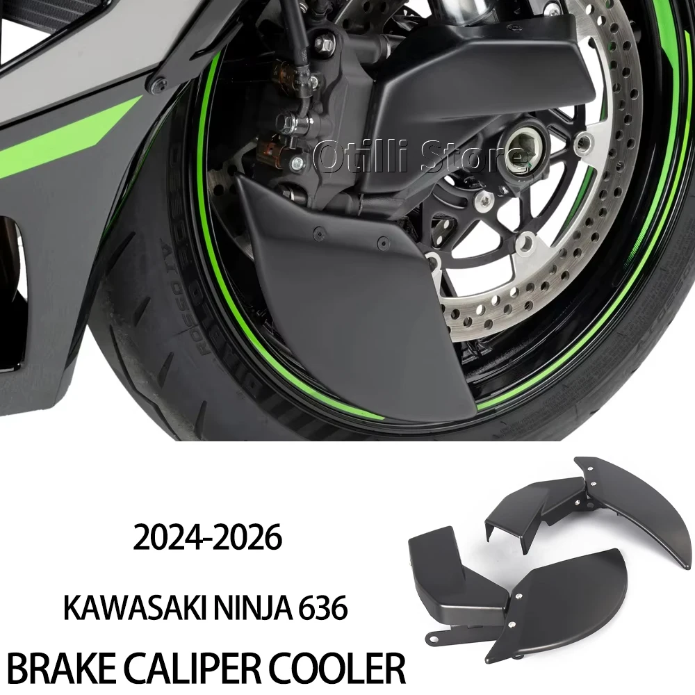 For KAWASAKI NINJA 636 ZX-6R ZX6R ZX 6R 2024 2025 2026 Motorcycle Accessories Front Disc Cooling Air Ducts Brake Caliper Cooler
For KAWASAKI NINJA 636 ZX-6R ZX6R ZX 6R 2024 2025 2026 Motorcycle Accessories Front Disc Cooling Air Ducts Brake Caliper Cooler