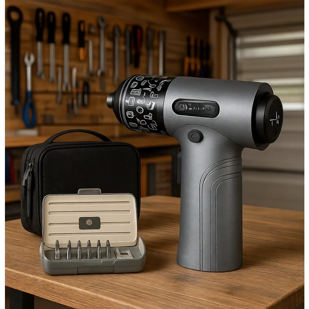 Cordless Electric Screwdriver Kit with 32 Bits Digital Display Adjustable Torque 2500mAh Battery for Electronic Repair
Cordless Electric Screwdriver Kit with 32 Bits Digital Display Adjustable Torque 2500mAh Battery for Electronic Repair