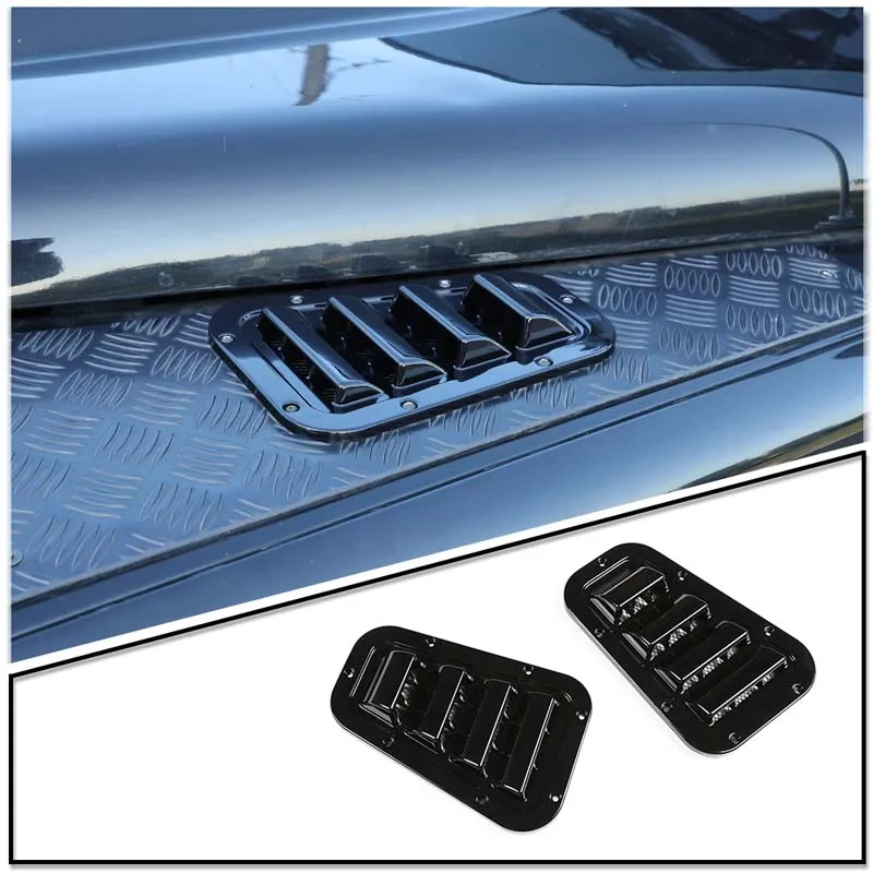 Car Side Front Engine Hood Bonnet Vents Cover For Land Rover Defender 90 110 130 Air Outlet Flow Intake Vent Scoop Trim Cover
Car Side Front Engine Hood Bonnet Vents Cover For Land Rover Defender 90 110 130 Air Outlet Flow Intake Vent Scoop Trim Cover