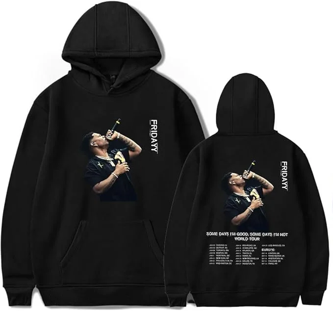Fridayy World Tour 2025, толстовки с капюшоном, пуловеры, зимние женские и мужские модные повседневные уличные толстовки
Fridayy World Tour 2025, толстовки с капюшоном, пуловеры, зимние женские и мужские модные повседневные уличные толстовки
