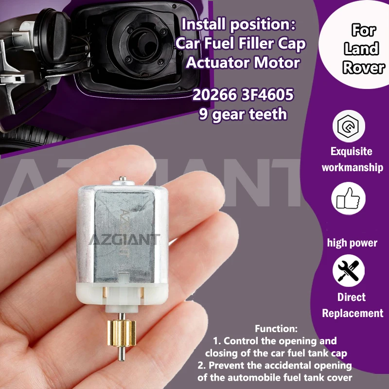 AZGIANT 20266 3F4605 For Land Rover Range Rover Sport/Evoque/Freelander 2 Car Fuel Tank Door Opener Lock Release Motor durable
AZGIANT 20266 3F4605 For Land Rover Range Rover Sport/Evoque/Freelander 2 Car Fuel Tank Door Opener Lock Release Motor durable