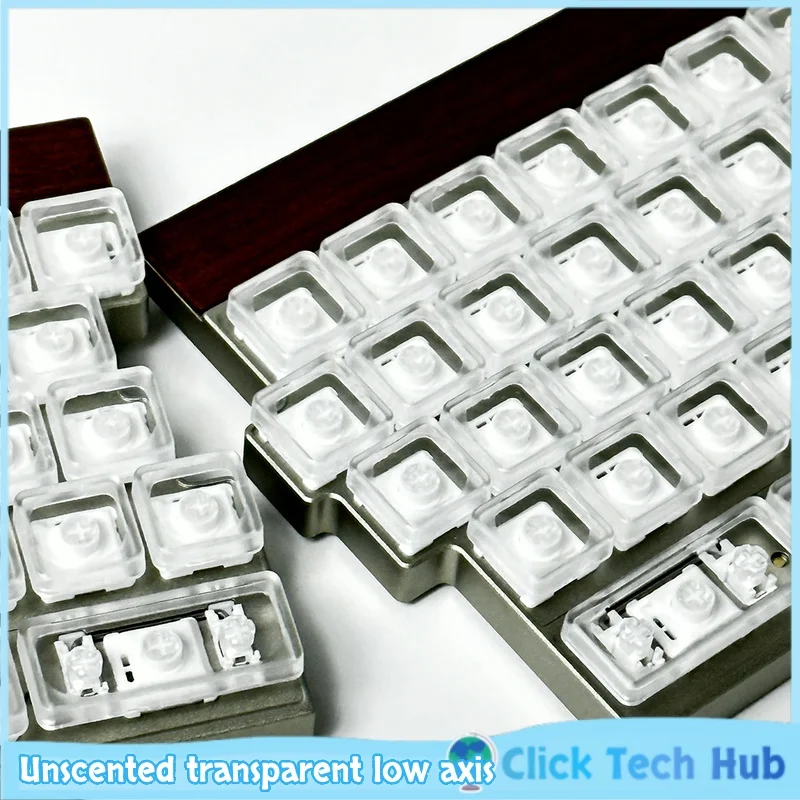 Unscented Transparent Low Axis Keycaps Ultra-Thin Key Cap Lck Pc Material Customized Low Profile Mechanical Keyboard Keycaps
Unscented Transparent Low Axis Keycaps Ultra-Thin Key Cap Lck Pc Material Customized Low Profile Mechanical Keyboard Keycaps