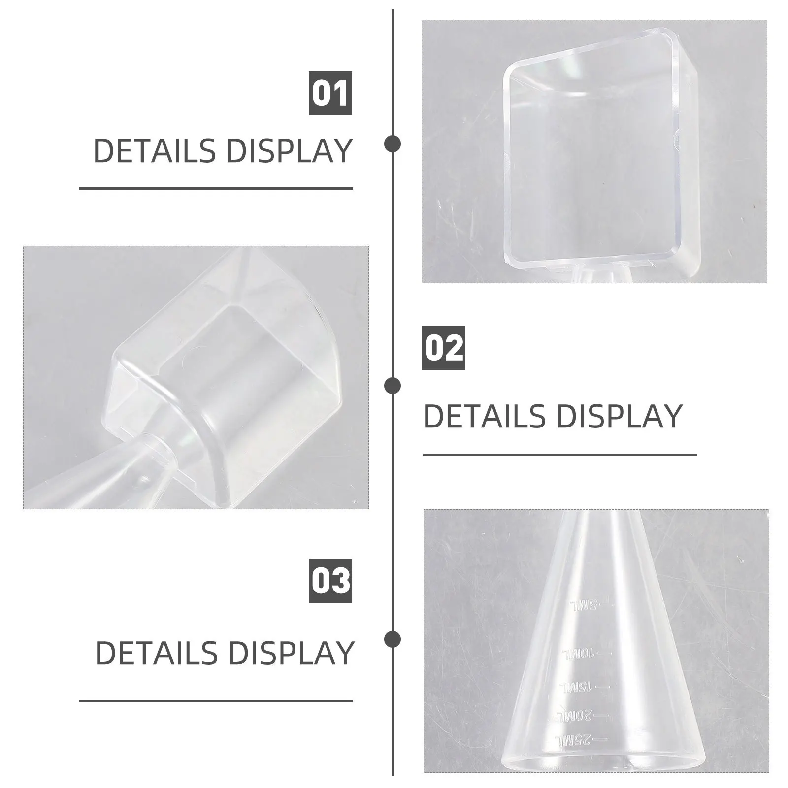 5Pcs Measuring Cup Plastic Anti Static Hair Coloring Mixer with External Graduation Marks for Salon DIY Hair Treatment
5Pcs Measuring Cup Plastic Anti Static Hair Coloring Mixer with External Graduation Marks for Salon DIY Hair Treatment