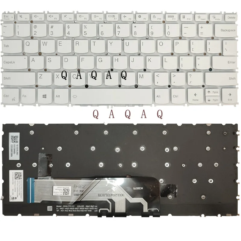 QA US Keyboard for Lenovo Yoga Slim 7-13ACN05 13ITL05 Type 82CY 82CU White
QA US Keyboard for Lenovo Yoga Slim 7-13ACN05 13ITL05 Type 82CY 82CU White