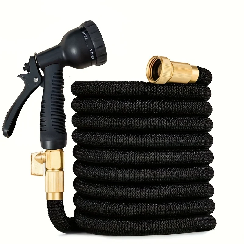 Multifunctional Knotless Garden Hose Set with Solid Brass Fittings, Perfect for Car Washes and Patio Watering 
Multifunctional Knotless Garden Hose Set with Solid Brass Fittings, Perfect for Car Washes and Patio Watering