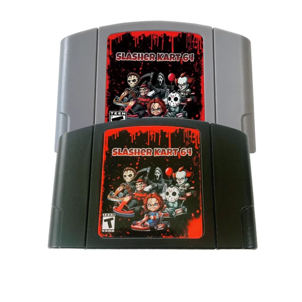 N64 Game Cassette, US Version, Slasher Kart 64, 64-bit English Game Cassette, Collection Hobbies, Toy Gifts
N64 Game Cassette, US Version, Slasher Kart 64, 64-bit English Game Cassette, Collection Hobbies, Toy Gifts