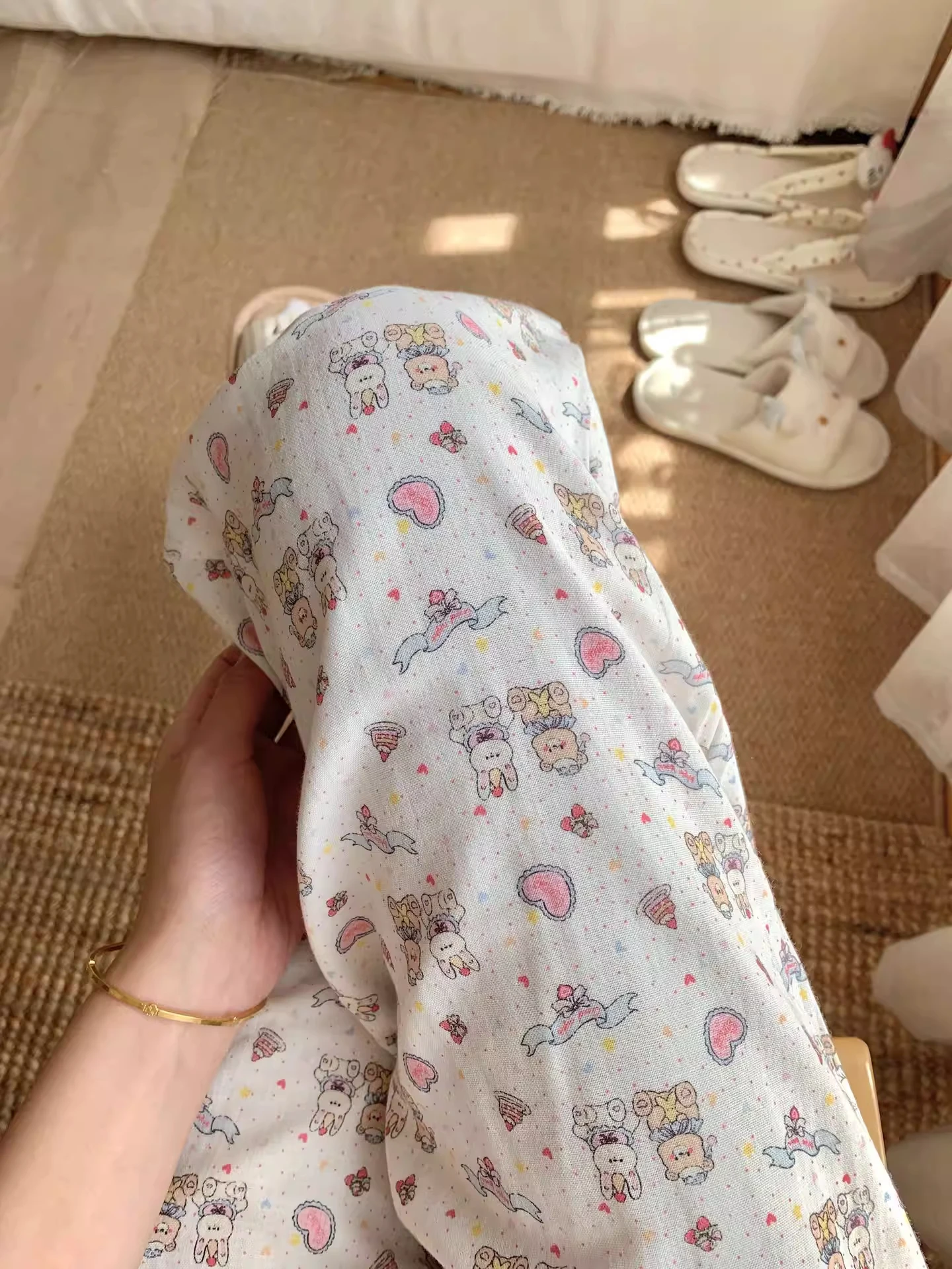 plus Size 300 Pounds Cute Cartoon Bear Women's Casual Pants Sweet Stroll Wide Leg Pants Lazy Home Sleepwear High Waist Long P...
plus Size 300 Pounds Cute Cartoon Bear Women's Casual Pants Sweet Stroll Wide Leg Pants Lazy Home Sleepwear High Waist Long P...