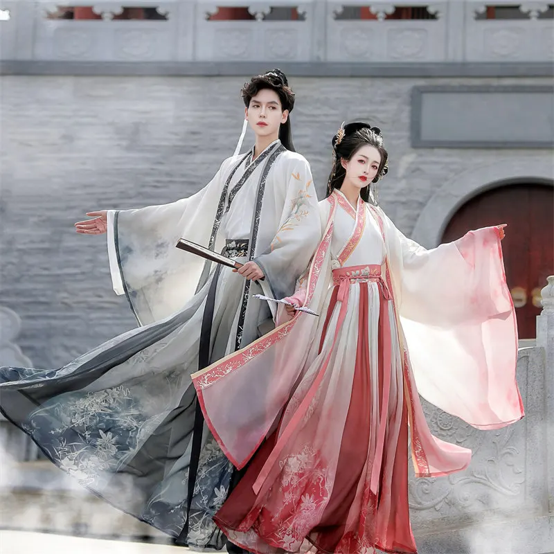 Couple Hanfu Men's and Women's 2026 New Wei-Jin Chinese Wind Spring Summer Waist Collar Ancient Clothing
Couple Hanfu Men's and Women's 2026 New Wei-Jin Chinese Wind Spring Summer Waist Collar Ancient Clothing
