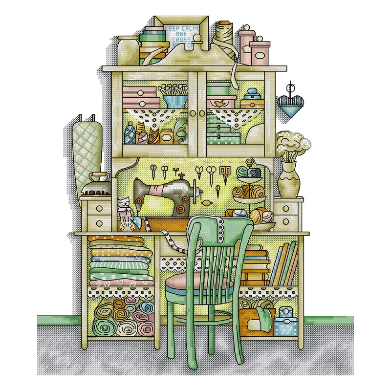 Набор для вышивки крестиком Joy Sunday, шкафчик для рукоделия, 11CT 14CT, ткань с принтом, вышивка крестиком, детское рукоделие
Набор для вышивки крестиком Joy Sunday, шкафчик для рукоделия, 11CT 14CT, ткань с принтом, вышивка крестиком, детское рукоделие