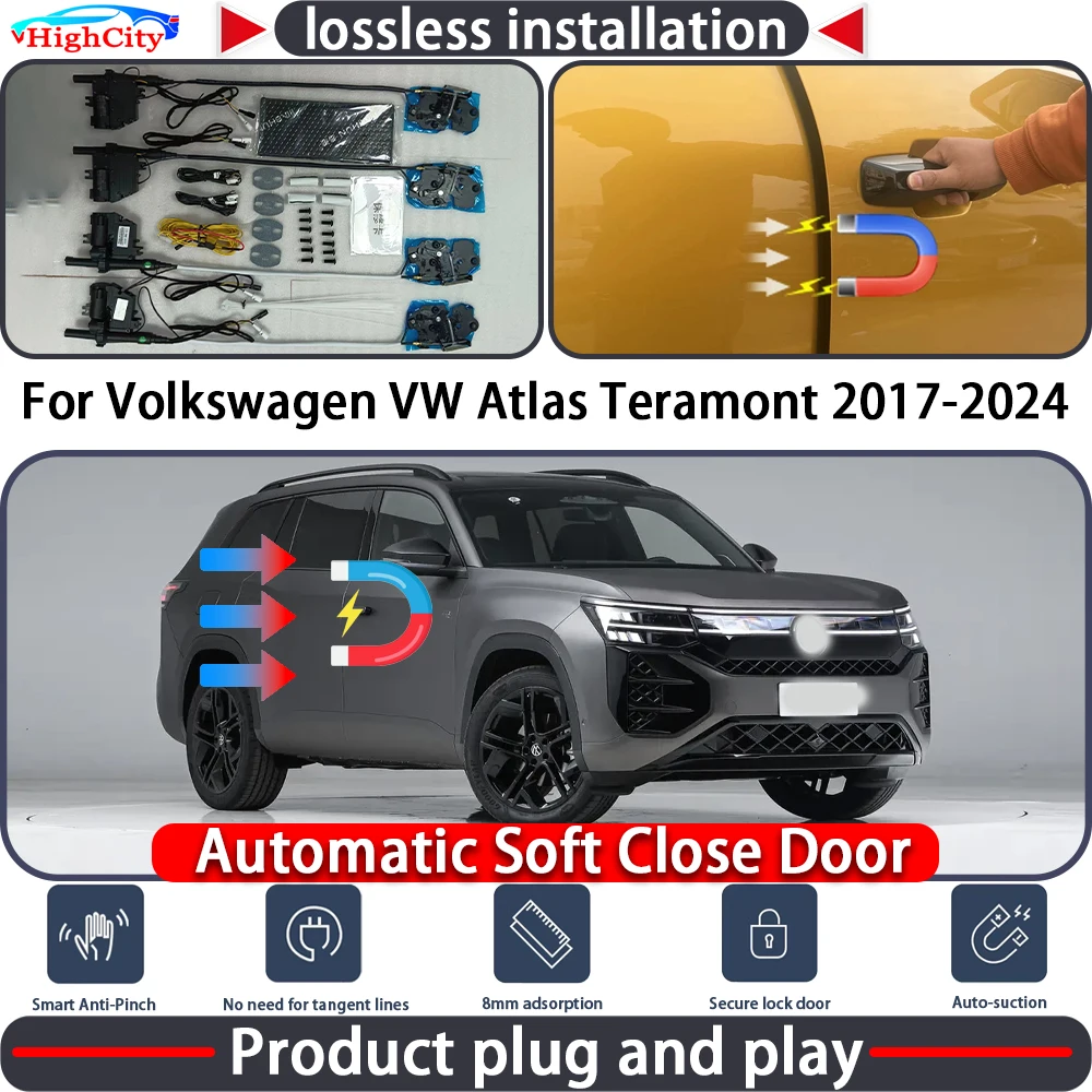 HighCity Electric Closing Door Lock Actuator for Volkswagen VW Atlas Teramont 2017-2024 Soft Close Power Latch System Auto
HighCity Electric Closing Door Lock Actuator for Volkswagen VW Atlas Teramont 2017-2024 Soft Close Power Latch System Auto