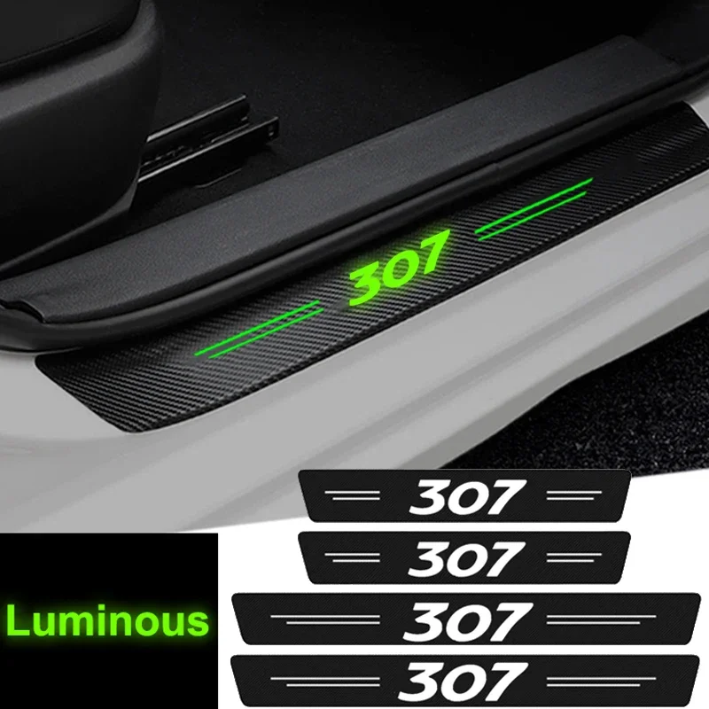 Luminous Car Door Threshold Scuff Plate Decals For Peugeot 307 Badge Sill Anti Scratch Stickers Door Entry Pedal Guards Strip
Luminous Car Door Threshold Scuff Plate Decals For Peugeot 307 Badge Sill Anti Scratch Stickers Door Entry Pedal Guards Strip