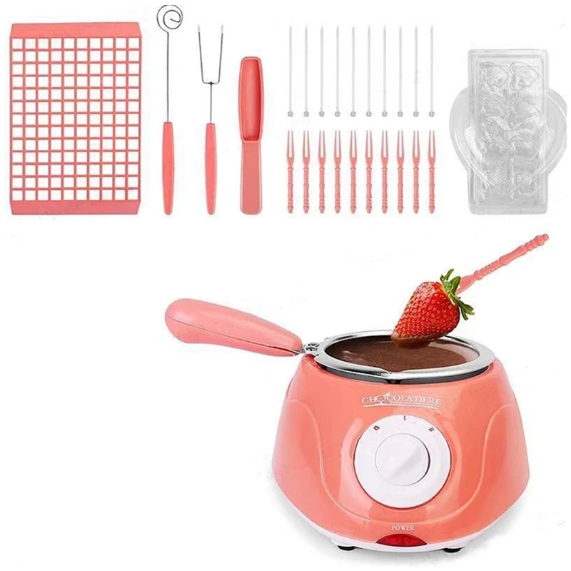Electric Melting Chocolate Pot Gift Set Chocolate Melting With DIY Mold And Accessories For Candy Milk Cheese
Electric Melting Chocolate Pot Gift Set Chocolate Melting With DIY Mold And Accessories For Candy Milk Cheese
