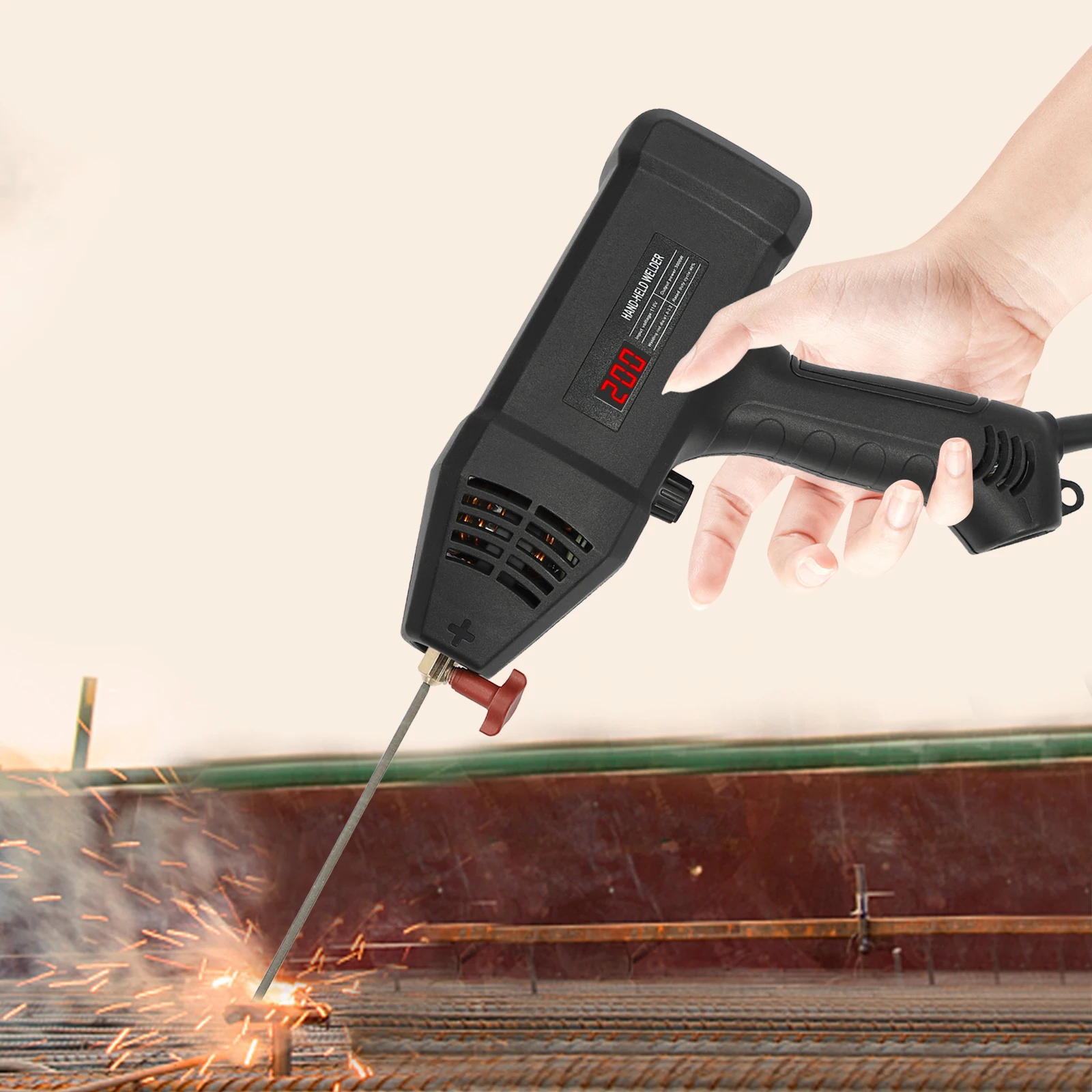 Electric Welding Machine MY-DHJ Manual Welder Kit Digital Arc Welder with Toolbox Welding Helmet Welding Brush And Rod
Electric Welding Machine MY-DHJ Manual Welder Kit Digital Arc Welder with Toolbox Welding Helmet Welding Brush And Rod