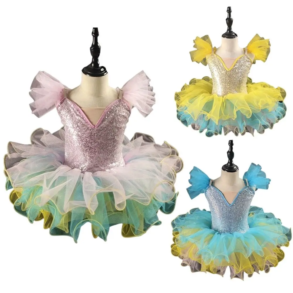 Sequin Ballet Dress Modern Performance Clothes Ballet Tutu Dance Costumes Party Dress Princess Dress Dance Skirts Children
Sequin Ballet Dress Modern Performance Clothes Ballet Tutu Dance Costumes Party Dress Princess Dress Dance Skirts Children